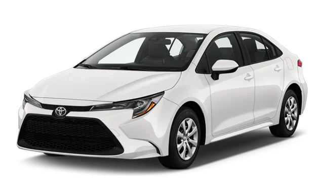 Midsize: Toyota Corolla or similar