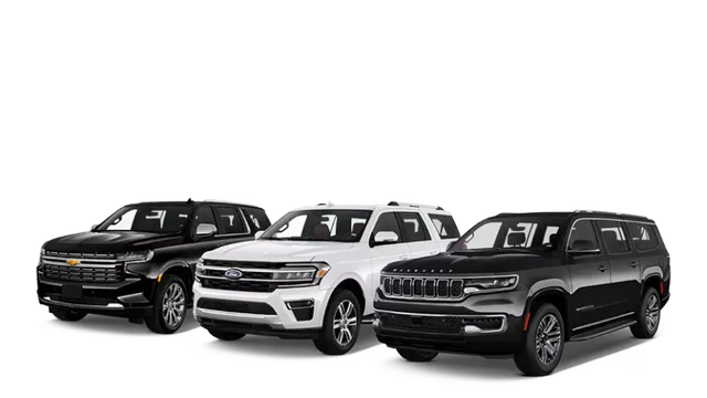 Premium SUV: Ford Expedition Max, Jeep Wagoneer L or similar