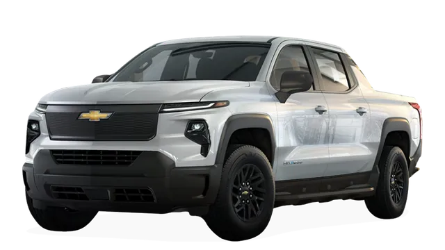 Full Size Electric Pickup: Chevrolet Silverado EV Crew Cab 2WD or similar